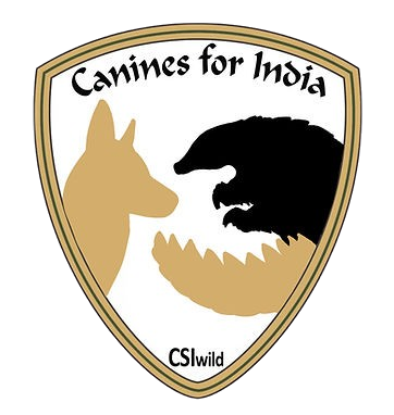 Canines for India badge